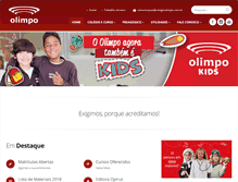 Tablet Screenshot of olimpoto.com.br
